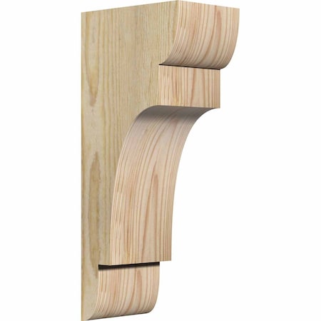 Ekena Millwork New Brighton Rough Sawn Corbel, Douglas Fir, 4"W x 6"D x 14"H COR04X06X14NEB00RDF